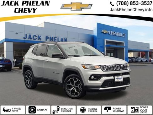 Used 2025 Jeep Compass Limited AWD/4WD image 1