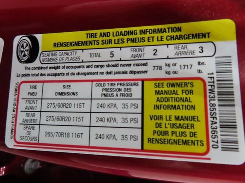 Used 2025 Ford F150 XLT w/ Equipment Group 302A MID AWD/4WD image 58