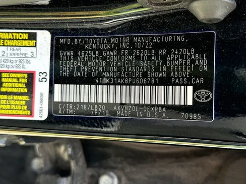 Used 2023 Toyota Camry XSE w/ Cold Weather Package FWD image 23