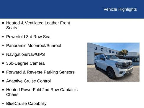 Certified 2025 Ford Expedition Max Platinum w/ Stealth Performance Package AWD/4WD image 36