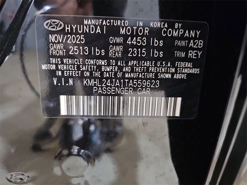 New 2026 Hyundai Sonata SE image 33