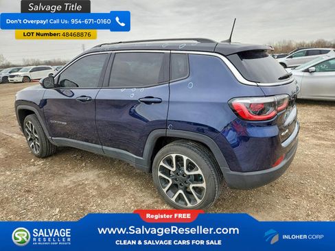 Used 2021 Jeep Compass Limited w/ Sun and Sound Group AWD/4WD image 3