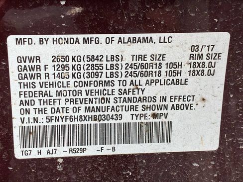 Used 2017 Honda Pilot EX-L image 30