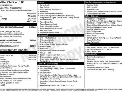 Used 2024 Cadillac XT4 Sport FWD image 34