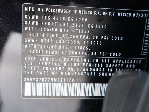 Used 2022 Volkswagen Taos SE w/ IQ.Drive SE Package AWD/4WD image 27