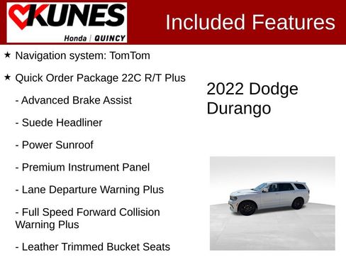 Used 2022 Dodge Durango R/T RWD image 2