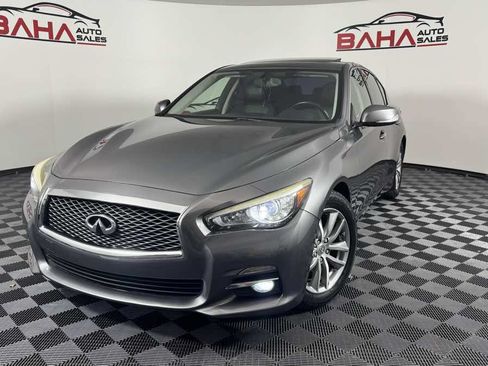 Used 2015 INFINITI Q50 Premium w/ Cargo Package RWD image 2