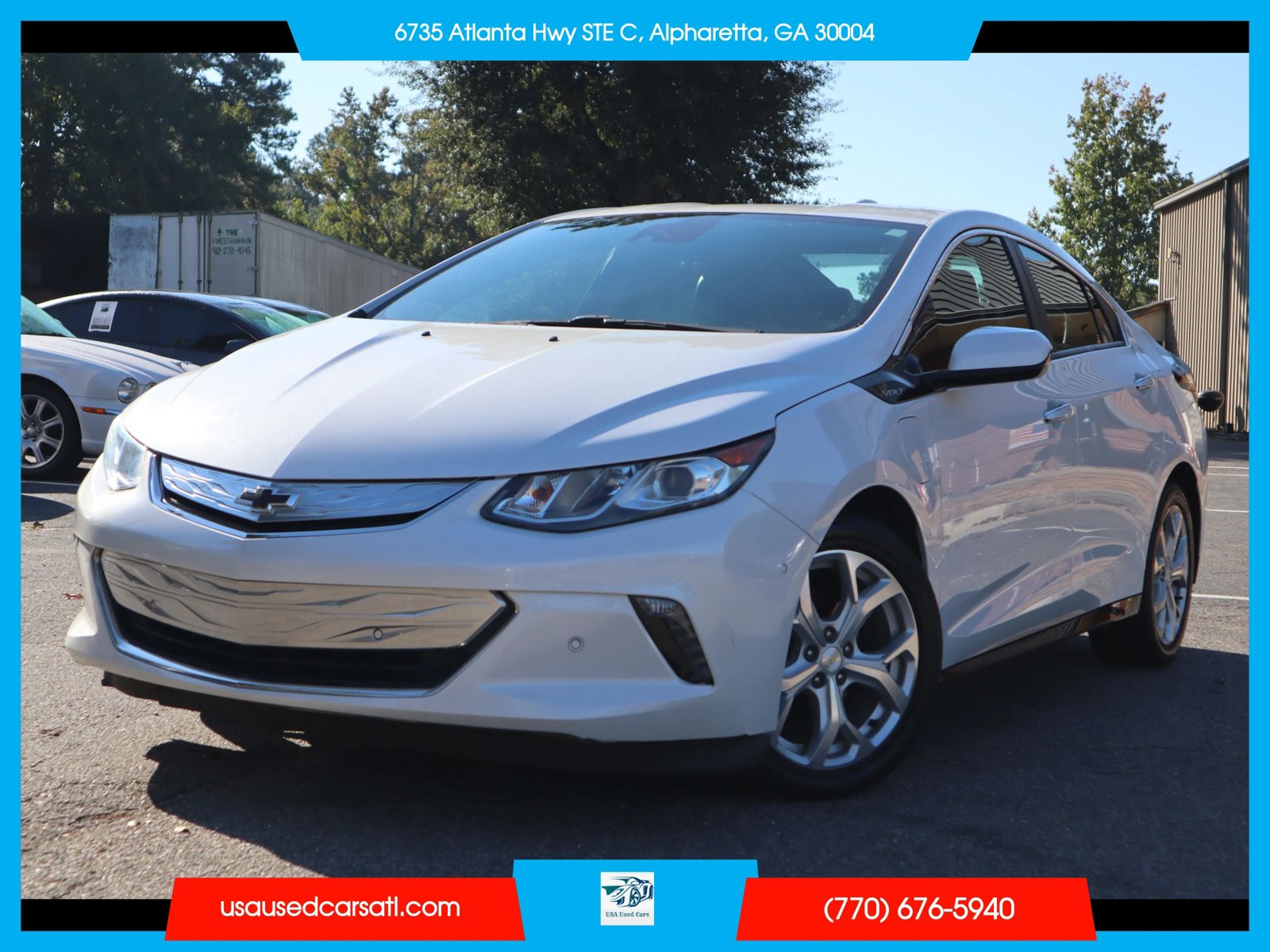 Used 2017 Chevrolet Volt Premier w/ Driver Confidence II Package FWD image 1