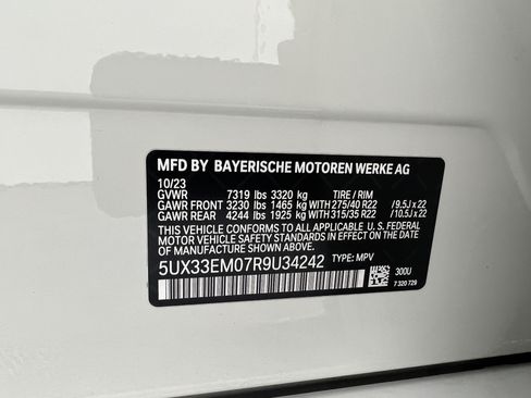 Used 2024 BMW X7 M60i w/ Executive Package AWD/4WD image 34