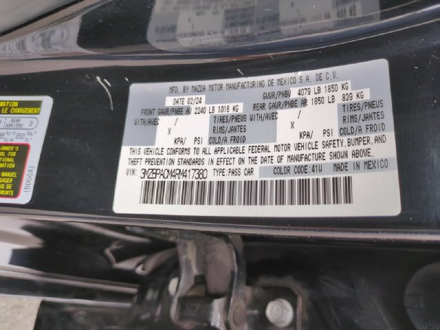 Used 2024 MAZDA MAZDA3 s FWD image 24