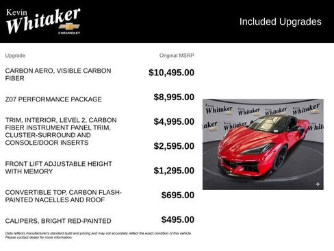 Used 2023 Chevrolet Corvette Z06 w/ Z07 Performance Package RWD image 33