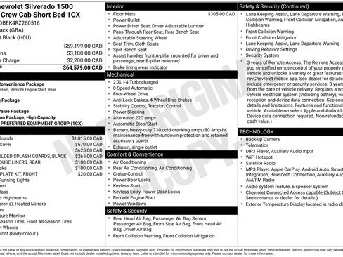 Used 2024 Chevrolet Silverado 1500 Custom AWD/4WD image 3