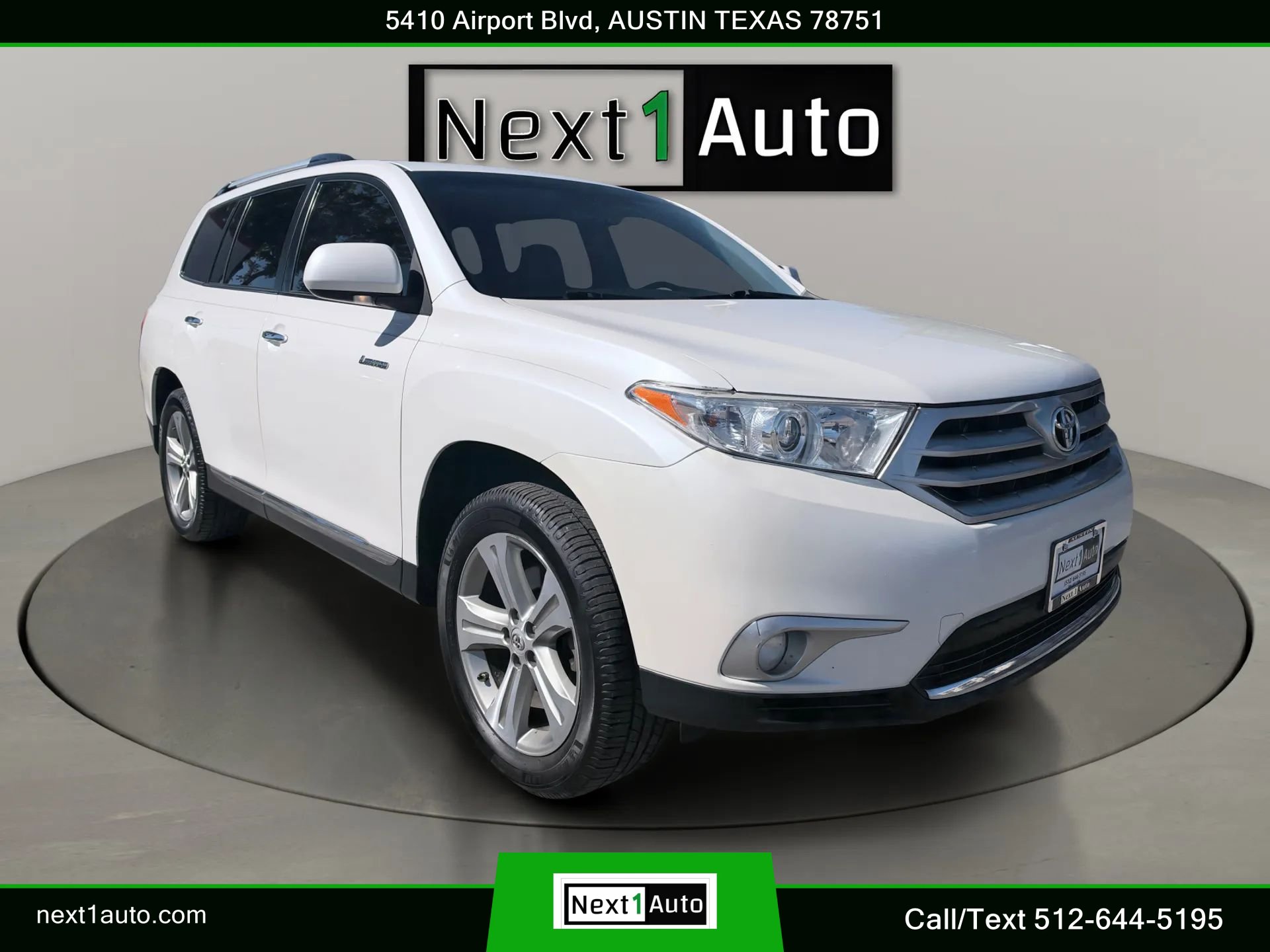 Used 2012 Toyota Highlander Limited w/ Tow Pkg AWD/4WD image 4