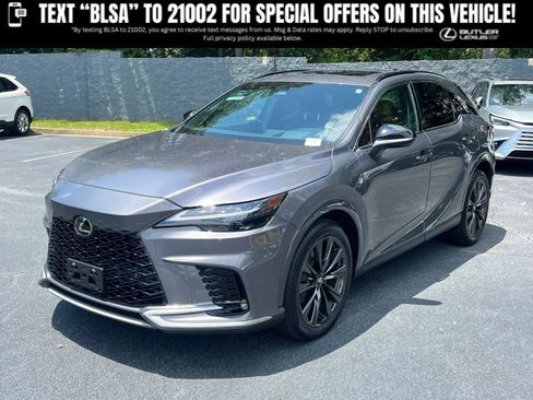 Certified 2023 Lexus RX 350 F Sport w/ Accessory Package AWD/4WD image 1