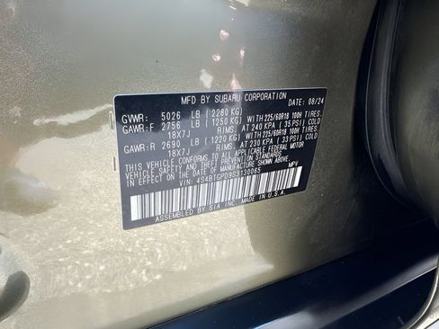 Used 2025 Subaru Outback Touring XT w/ Popular Package #2 AWD/4WD image 38