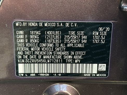 Used 2020 Honda HR-V EX image 31