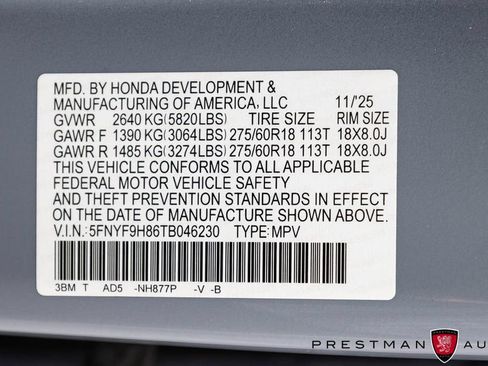 Used 2026 Honda Passport TrailSport Elite image 48