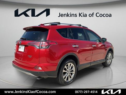 Used 2017 Toyota RAV4 Limited w/ Advanced Technology Package AWD/4WD image 4