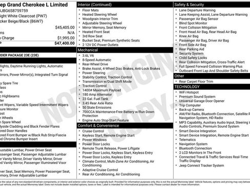 Used 2025 Jeep Grand Cherokee L Limited RWD image 36