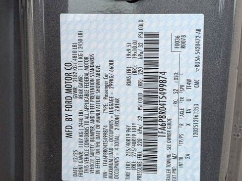 New 2026 Ford Mustang Dark Horse image 63