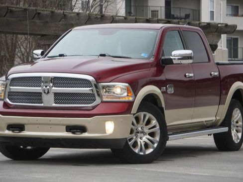 Used 2016 RAM 1500 Laramie Longhorn w/ Protection Group AWD/4WD image 2