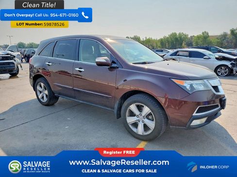 Used 2011 Acura MDX w/ Technology Package AWD/4WD image 5