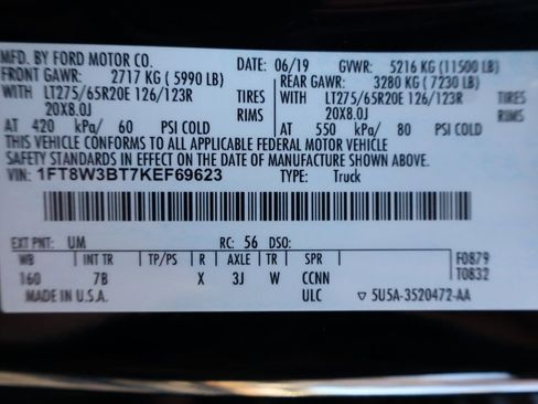 Used 2019 Ford F350 Platinum w/ Platinum Ultimate Package image 46