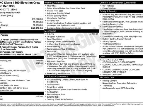 New 2026 GMC Sierra 1500 Elevation RWD image 46