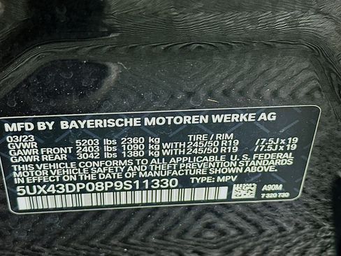 Used 2023 BMW X3 sDrive30i image 12