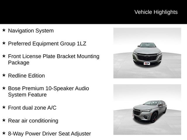 Certified 2023 Chevrolet Traverse Premier w/ Redline Edition AWD/4WD image 13