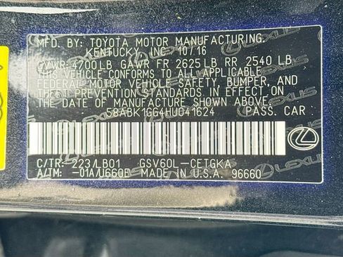 Used 2017 Lexus ES 350 FWD image 34