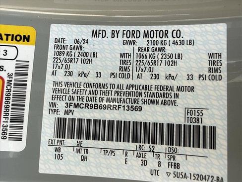 Used 2024 Ford Bronco Sport Big Bend w/ Convenience Package AWD/4WD image 21