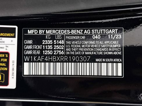 Used 2024 Mercedes-Benz C 300 4MATIC Sedan w/ AMG Line w/ Night Package image 33