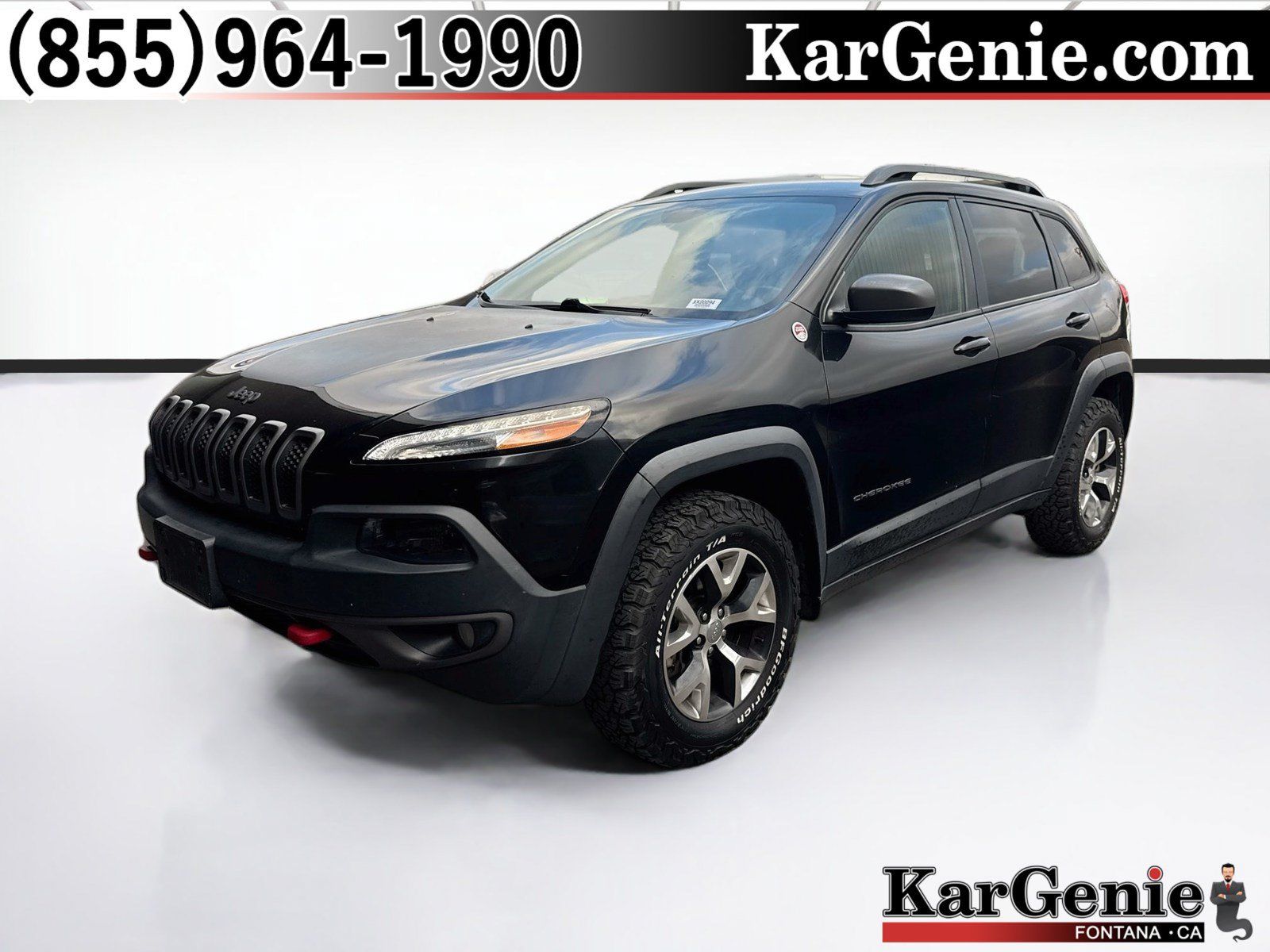 Used 2016 Jeep Cherokee Trailhawk w/ Leather Interior Group AWD/4WD image 1