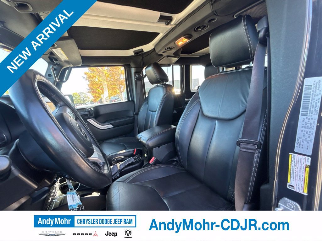 Used 2017 Jeep Wrangler Unlimited Sahara w/ Quick Order Package 24E Chief AWD/4WD image 12