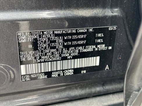 Certified 2025 Toyota RAV4 XLE image 25