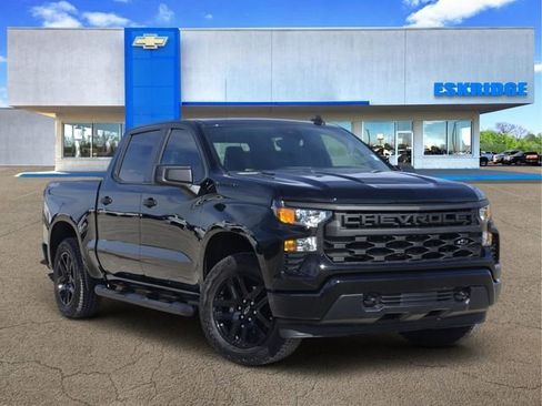 New 2026 Chevrolet Silverado 1500 Custom w/ Turbomax Blackout Package image 1