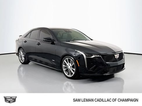 Used 2024 Cadillac CT4 V w/ Super Cruise 2 Package RWD image 1