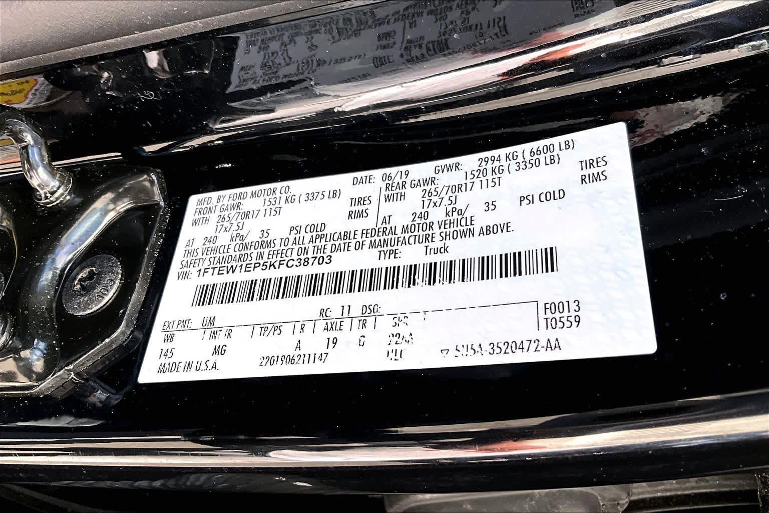 Used 2019 Ford F150 XLT AWD/4WD image 33