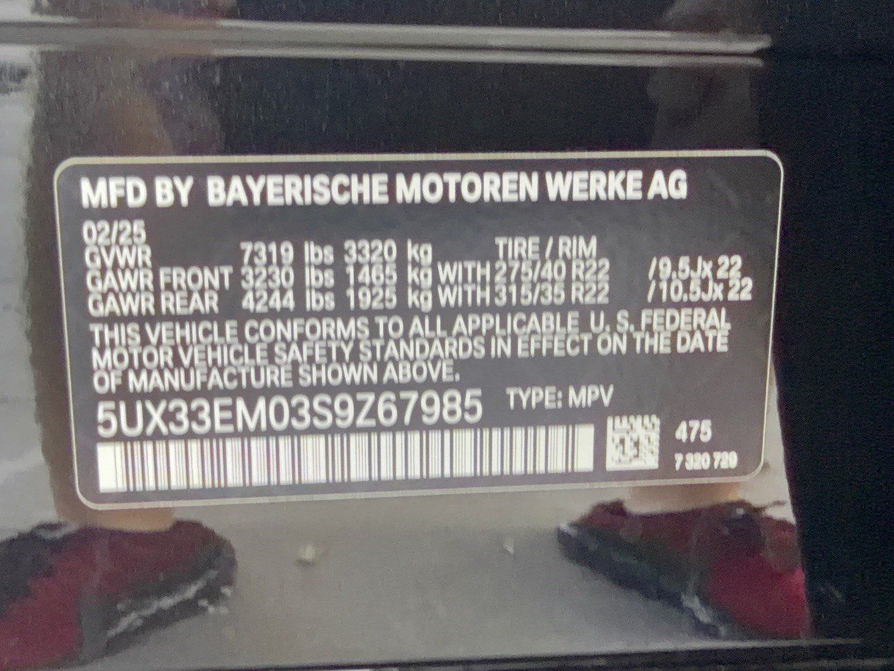 Used 2025 BMW X7 M60i w/ Executive Package AWD/4WD image 32