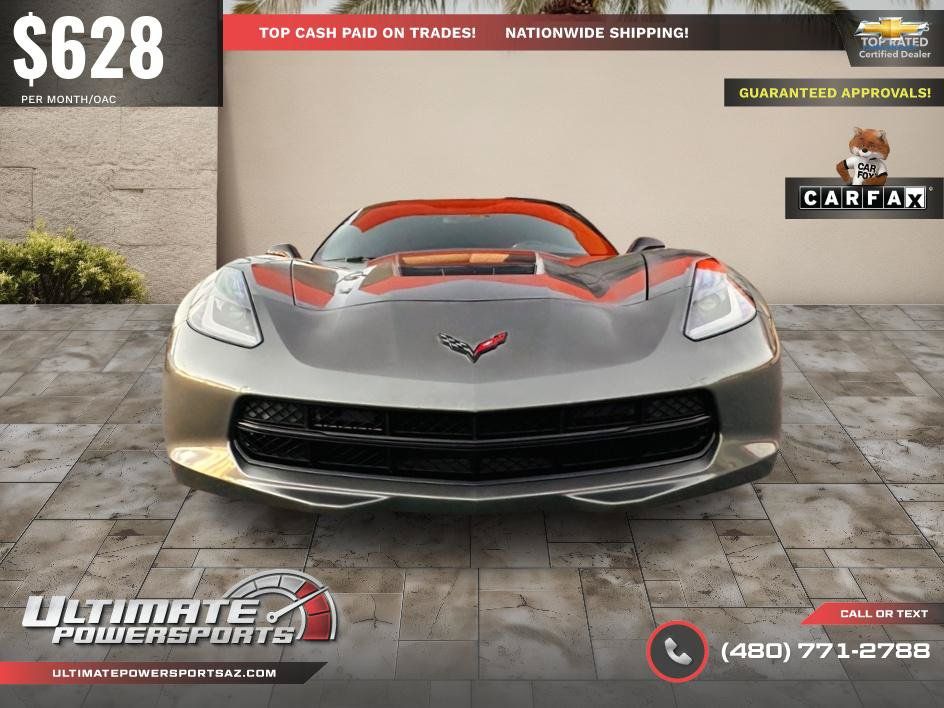 Used 2016 Chevrolet Corvette Stingray Coupe w/ Carbon Flash Badge Package RWD image 31