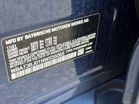 Used 2022 BMW 540i xDrive w/ M Sport Package AWD/4WD image 32