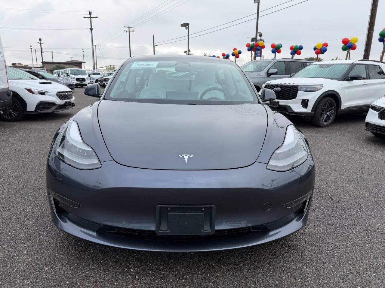 Used 2021 Tesla Model 3 Long Range AWD/4WD image 3