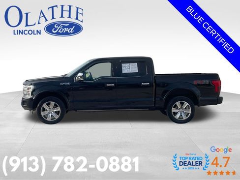 Certified 2019 Ford F150 Platinum w/ Equipment Group 701A Luxury image 2