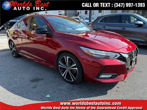 Used 2021 Nissan Sentra SR FWD image 1