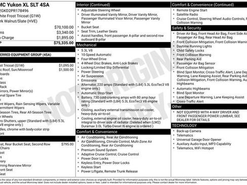 Used 2023 GMC Yukon XL SLT AWD/4WD image 33
