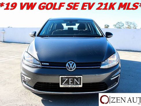 Used 2019 Volkswagen e-Golf SE w/ Driver Assistance Package image 2