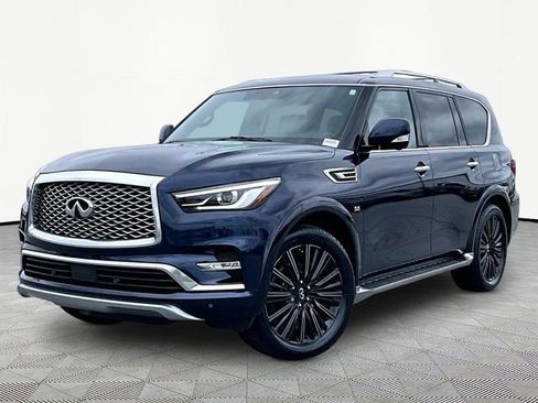 Used 2019 INFINITI QX80 Limited w/ All-Season Package AWD/4WD image 3