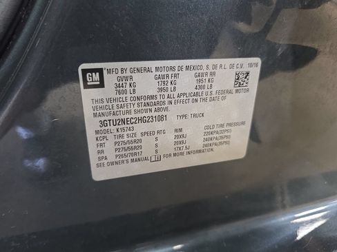 Used 2017 GMC Sierra 1500 SLT w/ Max Trailering Package AWD/4WD image 33