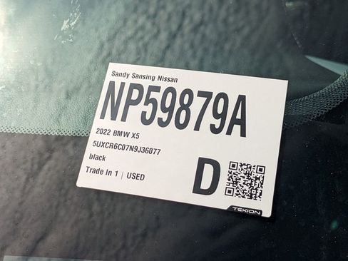 Used 2022 BMW X5 xDrive40i w/ Parking Assistance Package image 7